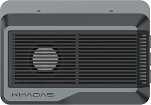 Khadas Edge 2 ARM PC Single Board Computer RK3588S2 SoC 8core CPU and 4core GPU,6 Tops NPU,Small Portable Compact Desktop Computer 16GB RAM 8K HD Display&Decoder, 4K UI & Wi-Fi 6, BT 5.0(16+64GB)