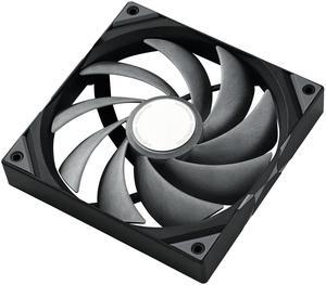 TRYX ROTA PRO 120 120mm Case Fan 4-Pin PWM LCP Material FDB Case Fan 2250RPM with 81.32CFM Airflow High-Performance Quiet PC Case Fan