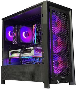 Andromeda Insights Elite Lite AMD Frame - AMD RX 9070 XT 16GB GDDR6 | Ryzen 5 9600X 3.9 GHz (5.4 GHz Turbo Boost) | 32GB DDR5 6000 | 1TB Gen4 SSD | 850W Gold PSU | ARGB Fans | Wi-Fi + BT | Win 11