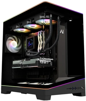 Andromeda Insights Ultra 50 V4 Gaming PC - GeForce RTX 5080 16GB, AMD Ryzen 7 9800X3D, 32GB DDR5, 2TB Gen4 NVMe SSD, 850W Gold, Customizable LCD Liquid Cooler, Win 11 Andromeda Insights Ultra 50 V4 Gaming PC - GeForce RTX 5080 16GB, AMD Ryzen 7 9800X3D, 32GB DDR5, 2TB Gen4 NVMe SSD, 850W Gold, Customizable LCD Liquid Cooler, Win 11