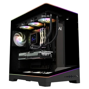 Andromeda Insights Ultra 50 V4 Gaming PC - GeForce RTX 5080 16GB, AMD Ryzen 7 9800X3D, 32GB DDR5, 2TB Gen4 NVMe SSD, 850W Gold, Customizable LCD Liquid Cooler, Win 11 Andromeda Insights Ultra 50 V4 Gaming PC - GeForce RTX 5080 16GB, AMD Ryzen 7 9800X3D, 32GB DDR5, 2TB Gen4 NVMe SSD, 850W Gold, Customizable LCD Liquid Cooler, Win 11