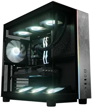 Andromeda Insights - AI 50 Advanced Pro V3 Gaming PC RTX 5070 12GB | Intel Core Ultra 7 265KF (5.5 GHz Boost) | 32GB DDR5 6000MHz | 1TB Gen4 SSD - Black Andromeda Insights - AI 50 Advanced Pro V3 Gaming PC RTX 5070 12GB | Intel Core Ultra 7 265KF (5.5 GHz Boost) | 32GB DDR5 6000MHz | 1TB Gen4 SSD - Black