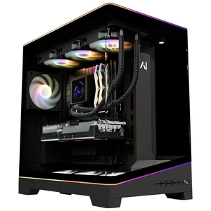Andromeda Insights Ultra 50 V4 Gaming PC - GeForce RTX 5080 16GB, AMD Ryzen 7 9800X3D, 32GB DDR5, 2TB Gen4 NVMe SSD, 850W Gold, Customizable LCD Liquid Cooler, Win 11 Andromeda Insights Ultra 50 V4 Gaming PC - GeForce RTX 5080 16GB, AMD Ryzen 7 9800X3D, 32GB DDR5, 2TB Gen4 NVMe SSD, 850W Gold, Customizable LCD Liquid Cooler, Win 11