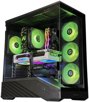 Andromeda Insights Advanced AMD Vector - RX 9070XT 16GB | Ryzen 5 9600X (5.4 GHz Turbo Boost) | 32GB DDR5 6000MHz | 1TB Gen4 SSD | 850W Gold PSU | ARGB Fans | Wi-Fi + BT | Win 11 Home