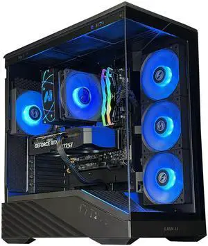 Andromeda Insights Advanced Vector - RTX 5070 | Ryzen 5 9600X | 32GB DDR5 6000MHz | 4TB Gen4 SSD | 650W Gold PSU | ARGB Fans | Wi-Fi + BT | Win 11 Home