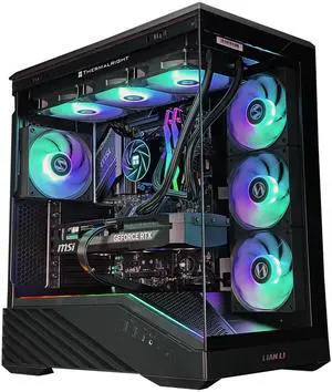 Andromeda Insights Elite Intel 50 Vector - RTX 5070 Ti 16GB GDDR7 | Core Ultra 7 265KF (5.5 GHz Turbo Boost) | 32GB DDR5 6000MHz | 2TB Gen4 SSD | 850W Gold PSU | ARGB Fans | Wi-Fi + BT | Win 11