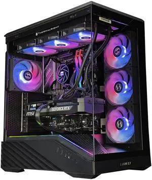 Andromeda Insights Ultra Intel 50 Vector - RTX 5080 16GB GDDR7 | Core Ultra 7 265KF (5.5 GHz Turbo Boost) | 32GB DDR5 6000MHz | 2TB Gen4 SSD | 850W Gold PSU | ARGB Fans | Wi-Fi + BT | Win 11