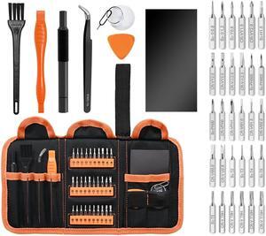 VCELINK Mini Precision Screwdriver Set with 30Pcs Torx T6 T8 T9 T15, P5, Phillips PH00, Triwing Y00 Bits, Repair Tool Kit Compatible with Ring Doorbell, PS4/5, Switch, Macbook, Xbox, Laptop, iPhone