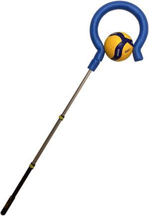 SOEZmm Volleyball Spike Trainer SPT5005 - A Durable Lightweight and Beautiful Big QuestionMark Hook- Holding Ball for Serving or Hitting Drills with Real Feeling