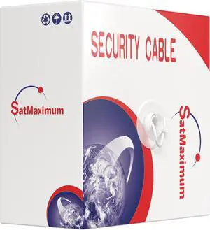 Cables Direct Online 500ft 18/2 Stranded CCA Alarm Wire for Low Voltage LED Lights, Burglar Alarms, Fire Detectors, Security Systems, Door Bells, 18AWG 2 Conductor Cable