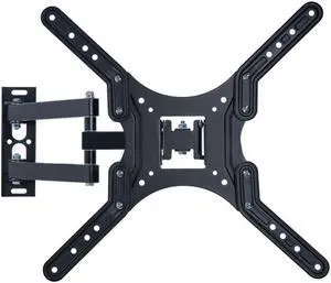 Cables Direct Online Adjustable TV Wall Mount 23-55 In. Full Motion Tilt Swivel VESA Bracket  Universal Fit for LED, LCD, OLED's, Heavy Duty, Easy Installation