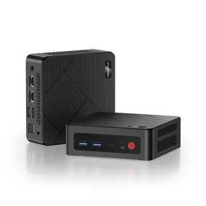BOSGAME E4 Mini PC, AMD Ryzen 5 3550H(up to 3.7GHz), 16GB DDR4 RAM 512GB NVMe SSD Mini Computers, 4K Triple Display HDMI, Type-C, DP, Dual RJ45 LAN, Wi-Fi 5, BT 5.0 BOSGAME E4 Mini PC, AMD Ryzen 5 3550H(up to 3.7GHz), 16GB DDR4 RAM 512GB NVMe SSD Mini Computers, 4K Triple Display HDMI, Type-C, DP, Dual RJ45 LAN, Wi-Fi 5, BT 5.0