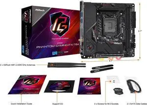Asrock H570M-ITX/ac【訳あり/保証あり】 ASRock h570M-ITX/ac ジャンク品