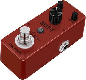 Rowin LEF-301A Guitar Distortion Pedal Realistic Vintage British Amplifer Dist Pedals High Gain Distortion Effect True Bypass