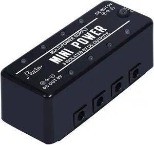 Rowin LEF-329 Mini Power Pedal Guitar Pedals Power Supply Multi Circuit Power 8 Isolated 9V Output With Short Circuit Protect True Bypass