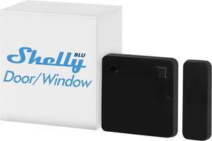 Shelly Blu Door/Window | Bluetooth Operated Sensor | iOS & Android App | Compatible with Google Home & Alexa | Lux and Tilt Angle Measurement | Set Custom Activation Scenes | Home Automation | Black