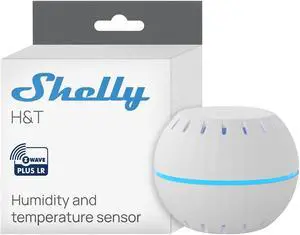 Shelly Wave H&T US LR | Smart Humidity and Temperature Sensor | Z-Wave Long Range support | 2 years Battery | No Hub required