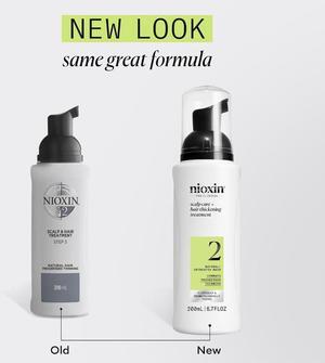 Nioxin system 2 Scalp & Hair Leave-In Treatment 6.76 oz