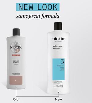 Nioxin System 3 Cleansing Shampoo Cleanser 33.8 oz