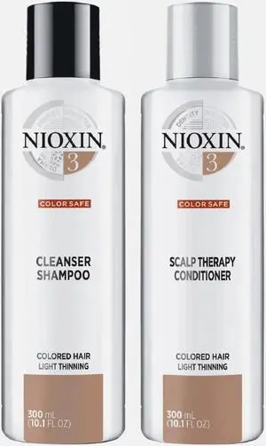 Nioxin System 3 Shampoo and Conditioner 10.1 oz Set