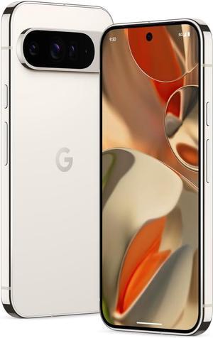 Google Pixel 9 Pro XL Dual-SIM 128GB ROM + 16GB RAM (GSM Only | No CDMA) Factory Unlocked 5G Smartphone (Porcelain) - US Version