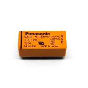 Panasonic 4A 12VDC 4PST General Purpose Relay S2EB-L2-12V
