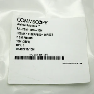 CommScope FJ-2SM-015-10M HELIAX FiberFeed 10m Singlemode DLC Fiber Cable CommScope FJ-2SM-015-10M HELIAX FiberFeed 10m Singlemode DLC Fiber Cable