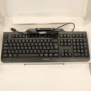 CHERRY JK-A0400IT-2 Secure Board 1.0 USB Smart Card NFC Keyboard Italian CHERRY JK-A0400IT-2 Secure Board 1.0 USB Smart Card NFC Keyboard Italian