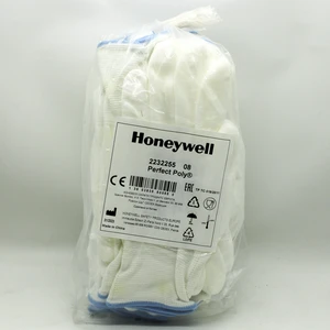 Honeywell 2232255-08 Perfect Poly White PU Work Gloves Size 8 10 Pairs Honeywell 2232255-08 Perfect Poly White PU Work Gloves Size 8 10 Pairs