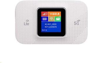 NDUP H809PRO 4G LTE Wireless Router with 1.44-Inch LED Display, 3000mAh Battery, and Multi-Language Support