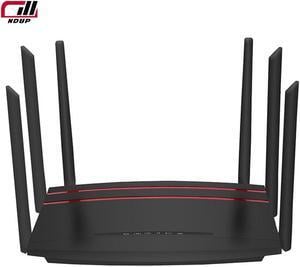 NDUP Wireless Router with SIM Card Slot and Network Cable Support - 3G/4G/5G Compatibility, Six Antenna Design, 32 Device Connectivity, Dual SOCs, 100 Meter Range, High-Speed 1000Mbps