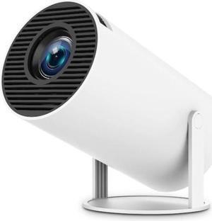 NDUP HY300 Mini Projector 4K 1080P Support, Portable Projector WiFi6 Bluetooth 5.0 Android 11, Smart Projector Auto Horizontal Correction,180°Rotatable Outdoor Movie Projector