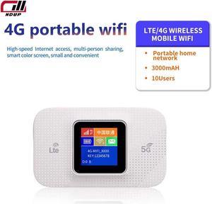 NDUP H809PRO MiFi Router, Portable 4G LTE Mobile WiFi Hotspot, Speeds Up to 150Mbps