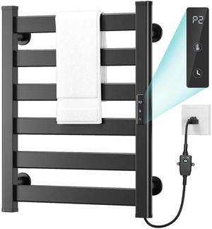 Wooohoo Wall-Mounted Towel Warmer H60cm - IPX4 Waterproof & 3 Heat Modes (110-170°F)
Dual-Layer Heating + 6 Stainless Steel Rails | Safe for Baby/Kids & Commercial Use