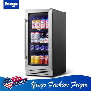 Yeego 85L Beverage Refrigerator - 34-54°F Precision Cooling & Stainless Steel Design
<38dB Ultra-Quiet Operation | 80-Can Capacity & Auto Defrost for Home/Bar