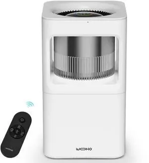 Wooohoo 8L Mist-Free Humidifier  Smart Humidity Control, Large 2.11-Gallon Water Tank,Ultra-Quiet Operation, Aromatherapy Function  Perfect for Home, Office, or Bedroom Use