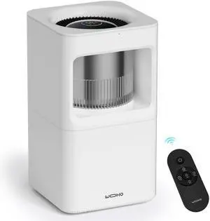Wooohoo 8L Mist-Free Humidifier with Aromatherapy  Large 2.11-Gallon Water Tank,20-Hour Humidification, 40%-80% Adjustable Humidity, Ultra-Quiet Design  Perfect for Year-Round Comfort in Home