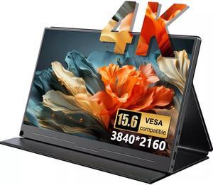 EVICIV 15.6" 4K Ultra HD Portable Monitor 3840*1260 LCD Display For Computer PC Laptop w/VESA