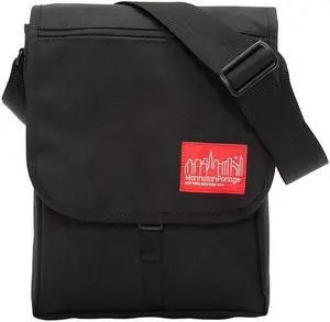 Manhattan Portage Crossbody Manhattan Bag with Adjustable Strap, Manhattan Messenger Bag for Men & Women, Black.