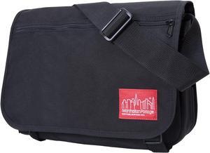 Manhattan Portage Europa 13 Inches Laptop Messenger bag, 13" Laptop Messenger bag with compartments. Medium Laptop Messenger Bag with adjustable straps, Black.