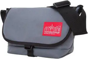 Manhattan Portage Straphanger Messenger Bag, Cross-body Messenger Bag, Water Resistant Messenger Bag, Grey