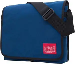 MANHATTAN PORTAGE DJ BAG (MD), CROSS BODY MESSENGER BAG WITH ADJUSTABLE STRAPS, WATER RESISTANT MESSENGER BAG FOR EVERYDAY USE, NAVY