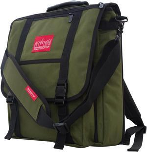 Manhattan Portage Commuter Laptop Backpack 17 inches, 17 inches Laptop Bag with Three-Way Carry. 17-Inch Laptop Backpack for Men & Women, Olive.