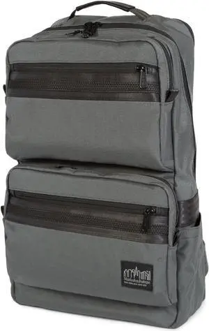 Manhattan Portage Enterprise Laptop Backpack Ver. 2, Laptop Backpack for 13-inch Laptop, Backpack Laptop 13" with compartments, 13 Inch Laptop Backpack, Grey