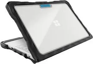 Gumdrop DropTech Case Fits Microsoft Surface Laptop SE (Clamshell). Designed for Kids, K-12 Students, Teachers, Classrooms, and School Use  Drop Tested, Rugged, Reliable Device Protection  Black