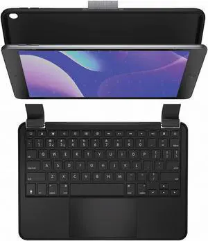 Brydge 10.2 MAX+, Wireless iPad Keyboard Case with Trackpad for iPad 9th, 8th & 7th Generation, Multi-Touch, MIL-STD-810G 4-Foot Drop Protection, Durable Polycarbonate/Rubber