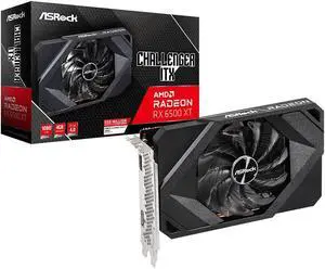 ASRock RX6500XT CLI 4G AMD Radeon RX 6500 XT Challenger ITX 4GB Graphics Card