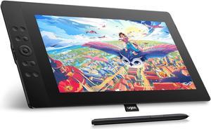 UGEE 15.4 inch Drawing Tablet with Screen,143% sRGB UE16 Computer Graphics Tablet with Full-Laminated Screen 8+1 Hot Keys 16K Level Pressure Battery-Free Stylus,Drawing Pad for PC/Windows/Mac/Android