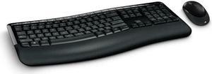 Microsoft Wireless Comfort Desktop 5050 with AES - Keyboard and Mouse