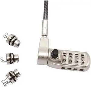 CODi Universal Serialized T-Bar Combination Lock, 6.5 Ft. Cable (Ucb2092)
